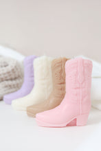 Load image into Gallery viewer, Cowboy/Cowgirl Boot Candle – Signature Style, Scented Elegance