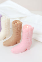 Load image into Gallery viewer, Cowboy/Cowgirl Boot Candle – Signature Style, Scented Elegance