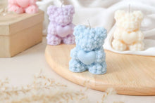 Load image into Gallery viewer, Flower Teddy Bear Candle