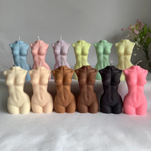 Load image into Gallery viewer, Female Torso Candle | Naked Candle | Lady Candle | Body Candle | Candle Gift | Handmade