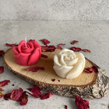 Load image into Gallery viewer, Valentines Rose Candle/ Rose Scented Candle/ New Candle/ Flower Candle/Mother’s Day/Special Occasion/Wedding Candle