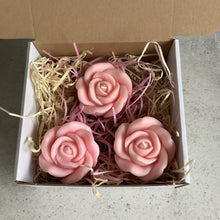 Load image into Gallery viewer, Valentines Rose Candle/ Rose Scented Candle/ New Candle/ Flower Candle/Mother’s Day/Special Occasion/Wedding Candle