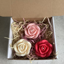 Load image into Gallery viewer, Valentines Rose Candle/ Rose Scented Candle/ New Candle/ Flower Candle/Mother’s Day/Special Occasion/Wedding Candle