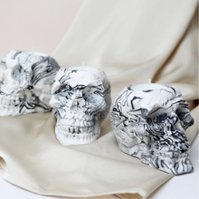 Load image into Gallery viewer, Jesmonite Skull Tea Light holder
