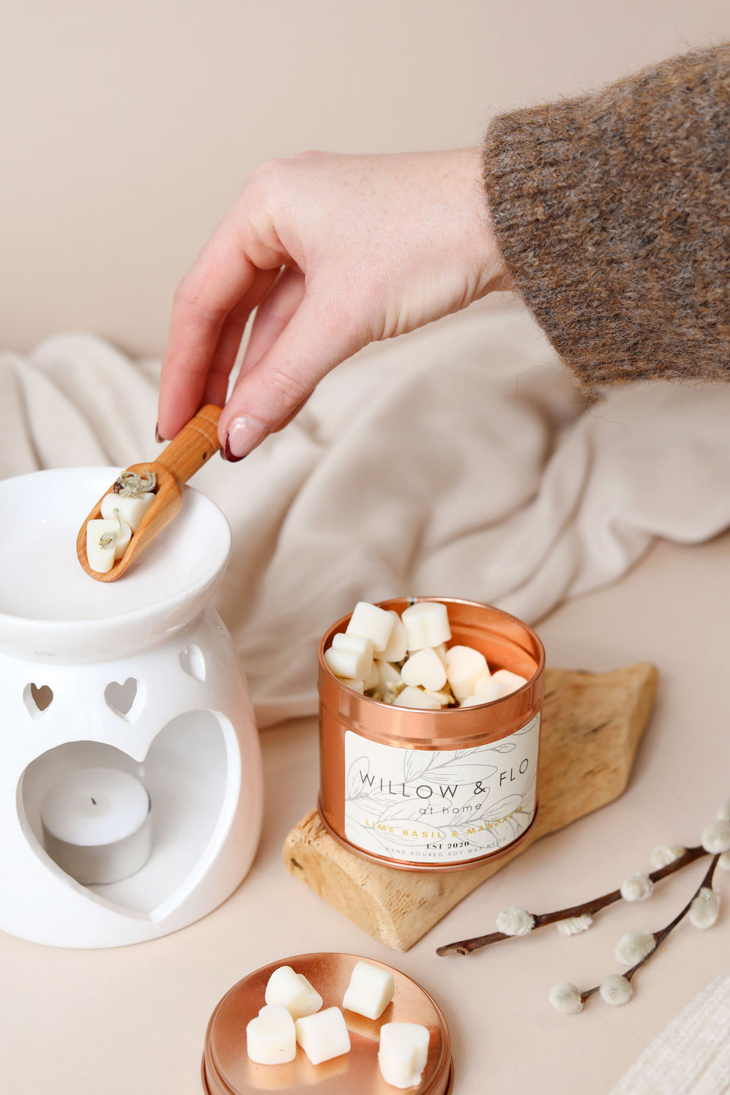 Large Tin Wax Melts