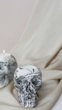 Load and play video in Gallery viewer, Jesmonite Skull Tea Light holder
